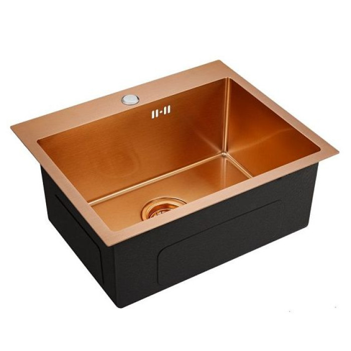 Кухонная мойка EMAR EMB-115 PVD Nano Coppery