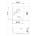 Кухонная мойка RIVELATO Rinox 3844 UN PVD black Кухонная мойка RIVELATO Rinox 3844 UN PVD black
