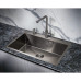 Кухонная мойка MILACIO Denia 750 Steel MC.77509 вороненая сталь
