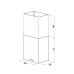 Вытяжка MEFERI ROOMBOX40BK LIGHT Вытяжка MEFERI ROOMBOX40BK LIGHT