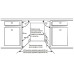 Посудомоечная машина MEFERI MDW6083 COMFORT PLUS