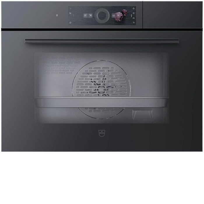 Паровой шкаф V-ZUG CombiSteamer V6000 45 CS6T-23032 чёрное стекло