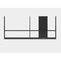 Вытяжка PANDO I-894 DR/120+120 MODULO IZQ. NEGRO MATE V.850 SEC Вытяжка PANDO I-894 DR/120+120 MODULO IZQ. NEGRO MATE V.850 SEC