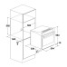 Духовой шкаф FULGOR Milano FCO 6214 P TEM BK Духовой шкаф FULGOR Milano FCO 6214 P TEM BK