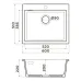 Кухонная мойка OMOIKIRI Omishima 60-WH Glossy (4997466)