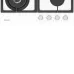 Варочная поверхность HOTPOINT-ARISTON HGS 62F/WH Варочная поверхность HOTPOINT-ARISTON HGS 62F/WH