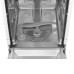 Посудомоечная машина MEFERI MDW4562WH FS LIGHT